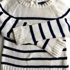 GapKids sweater blu and white, 10-11 years